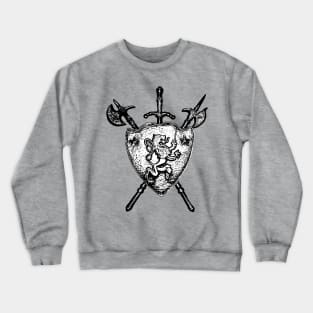 "Lion Shield" Crewneck Sweatshirt